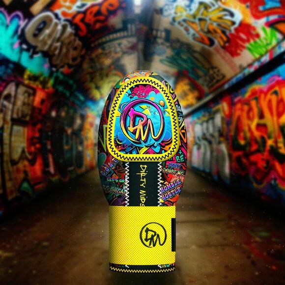Dirty Mids Other - Dirty Mids Savage Series Graffiti Sliding Mitt Baseball Softball NEW